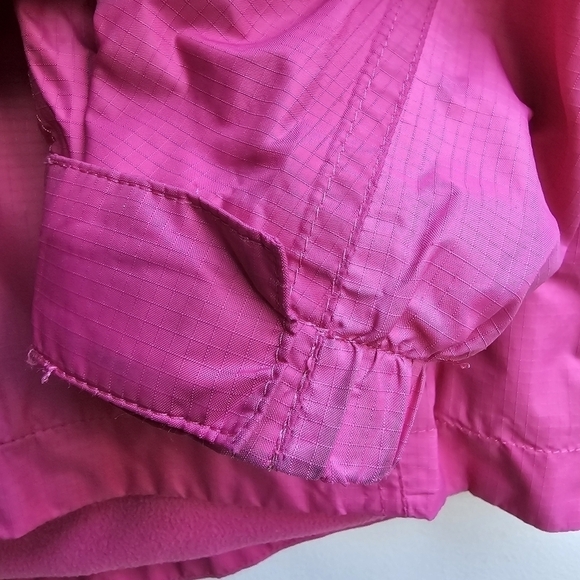 L.L.Bean Pink Jacket, Light Fleece Lining, Size Small (Women) Large (Girl) - Picture 6 of 15